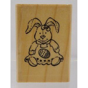 Bunny/ Easter Bunny Stamp Unbranded Dress with Easter Egg